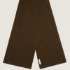 Women'S Cashmere Aran Scarf*Purdey New