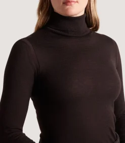 Women'S Extra Fine Worsted Cashmere Turtleneck*Purdey Hot