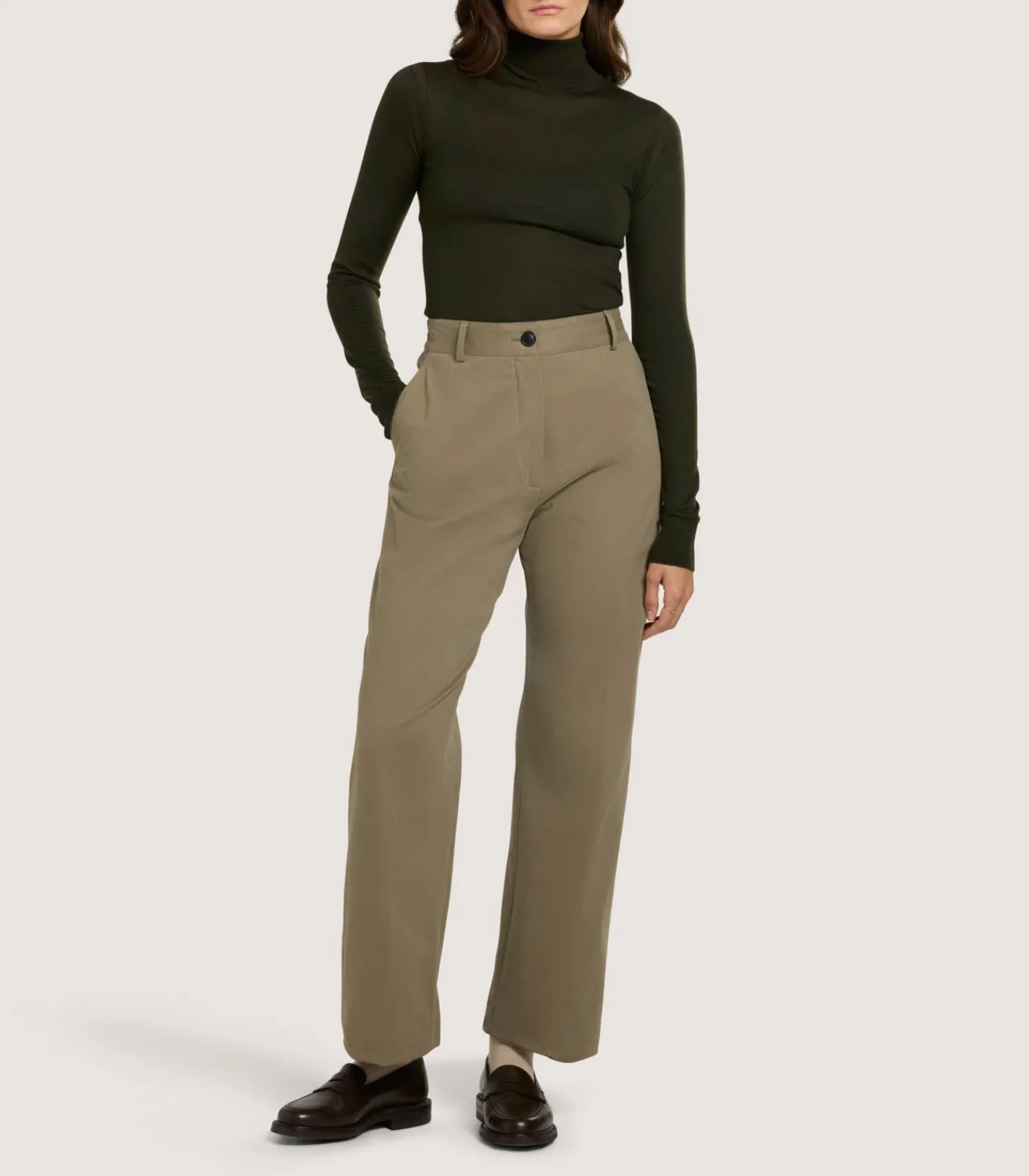 Women'S Extra Fine Worsted Cashmere Turtleneck*Purdey Best
