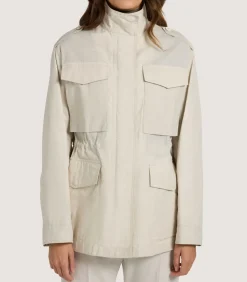 Women'S Field Jacket In Oatmeal*Purdey Discount