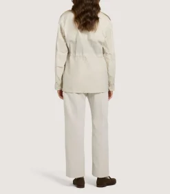 Women'S Field Jacket In Oatmeal*Purdey Discount