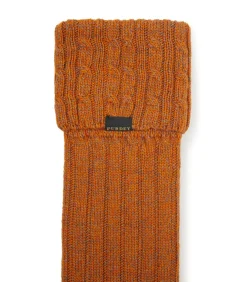 Women'S Harris Glen Sock In Antique Gold*Purdey Cheap