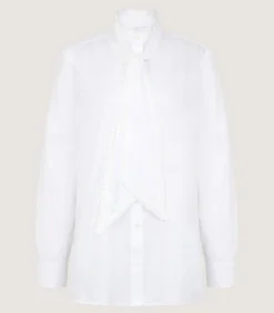 Women'S Lace Stand Collar Shirt*Purdey Discount