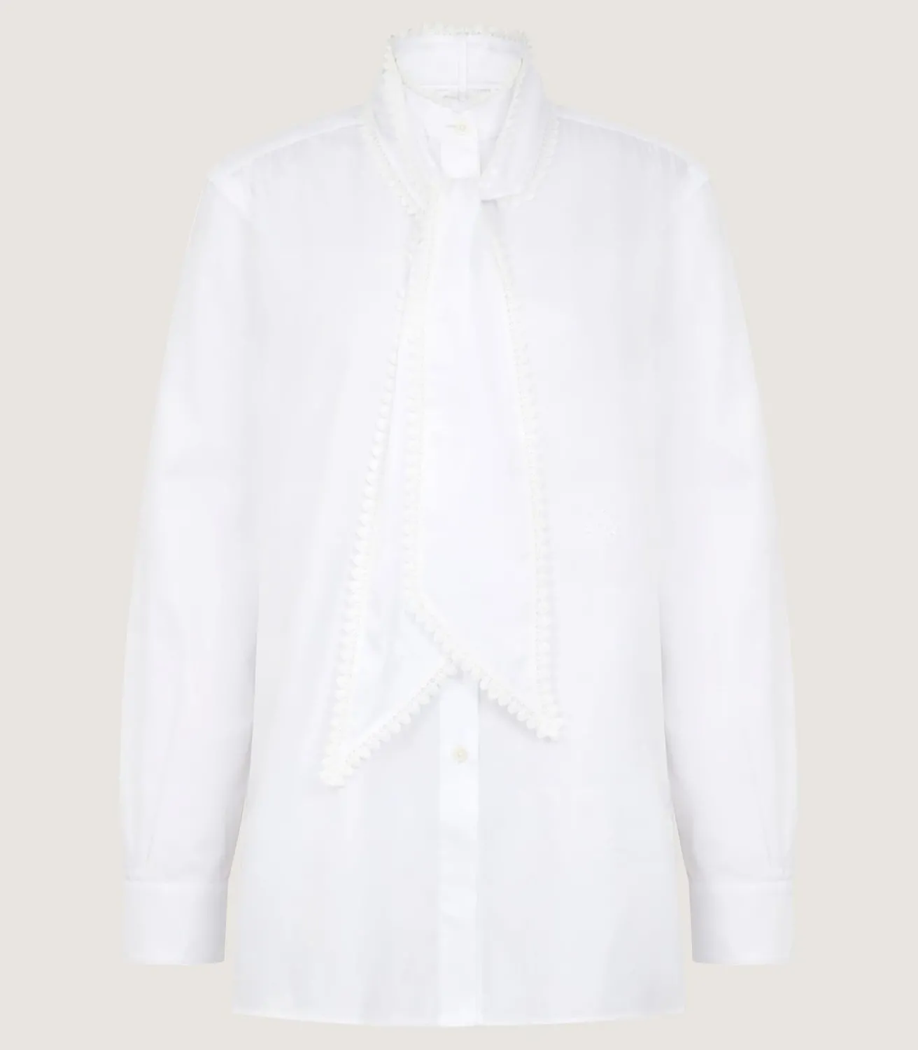 Women'S Lace Stand Collar Shirt*Purdey Discount