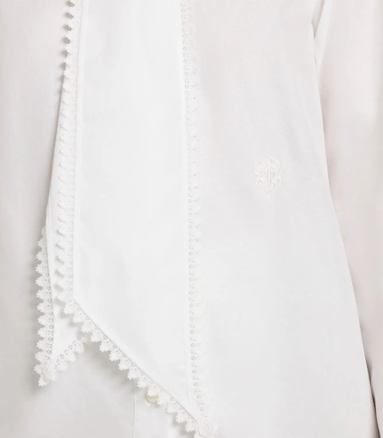 Women'S Lace Stand Collar Shirt*Purdey Discount