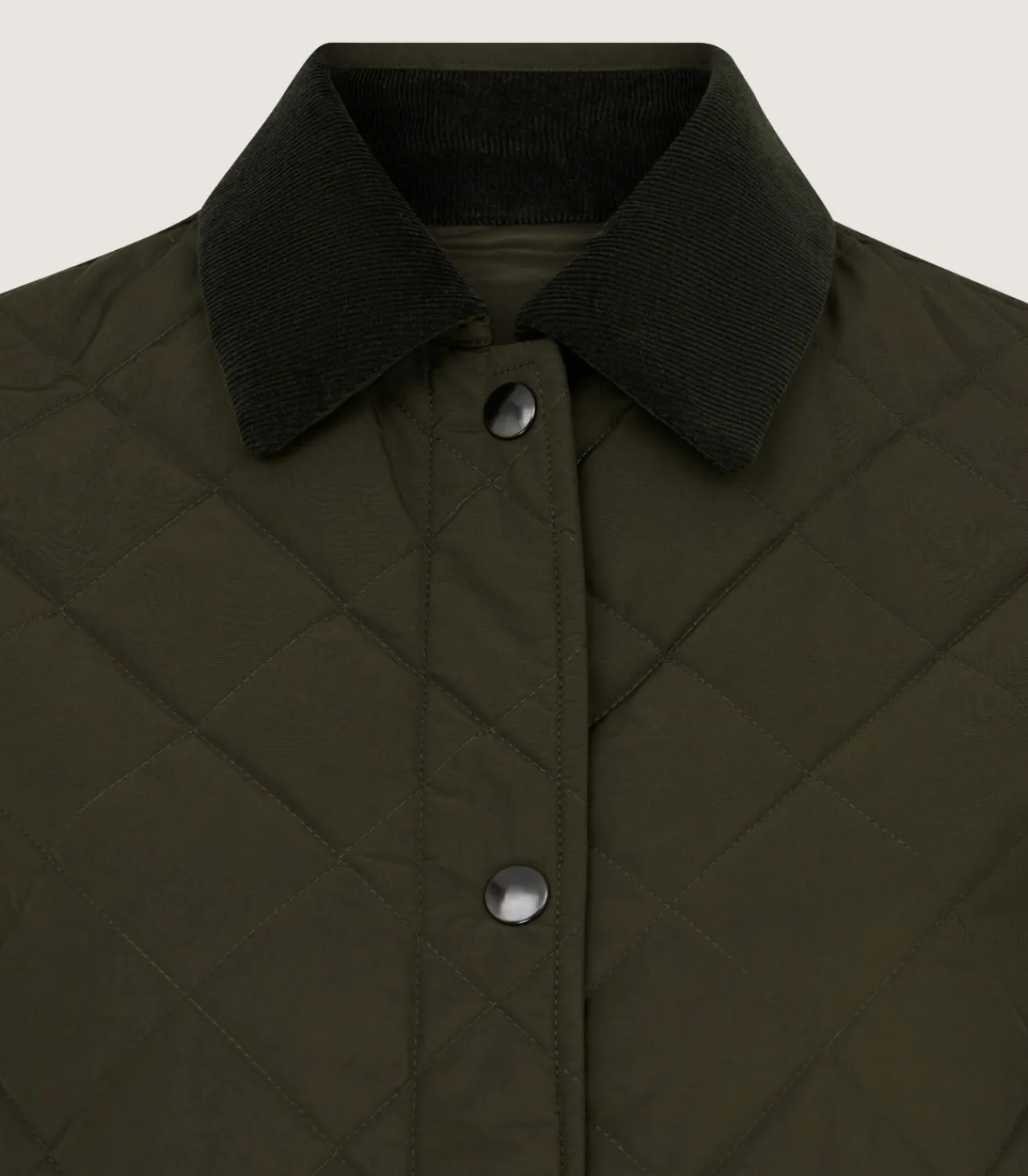 Women'S Long Quilted Jacket In Dark Olive*Purdey Flash Sale