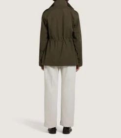 Women'S Olive Field Jacket*Purdey Discount