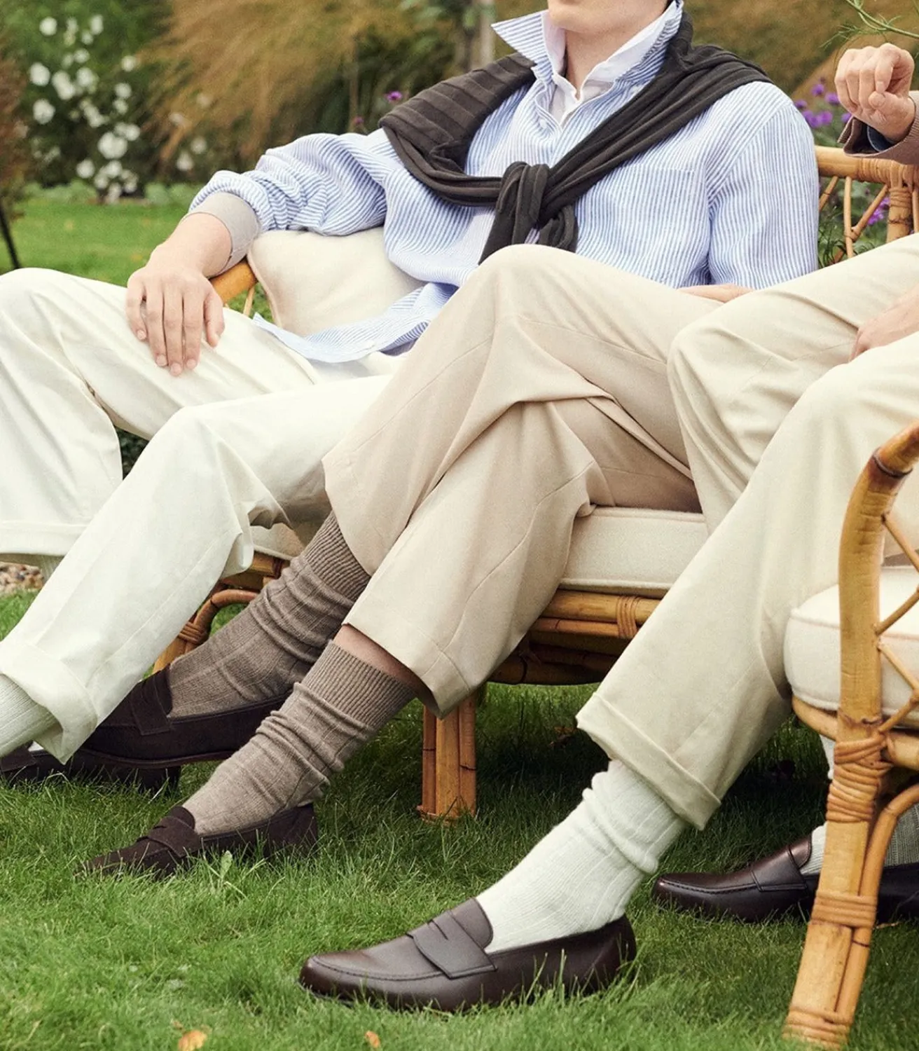 Women'S Organic Twill Paddock Trousers In Ivory*Purdey Flash Sale
