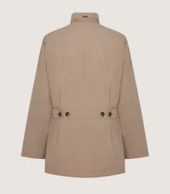 Women'S Summer Dry Wax Field Coat In Taupe*Purdey Cheap