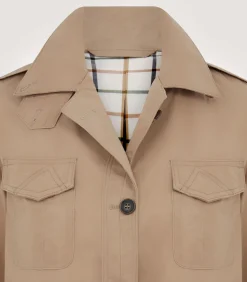 Women'S Summer Dry Wax Safari Jacket In Taupe*Purdey Cheap