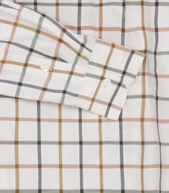 Women'S Summer Sporting Windowpane Shirt*Purdey Cheap