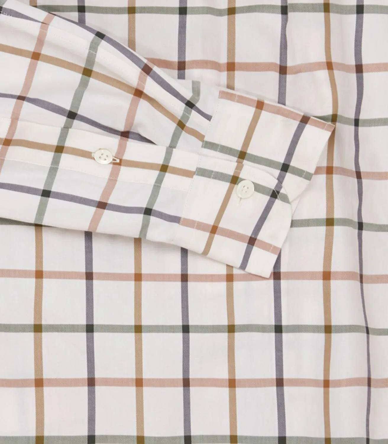 Women'S Summer Sporting Windowpane Shirt*Purdey Cheap