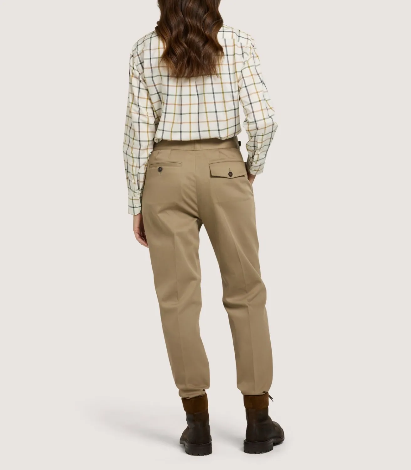 Women'S Summer Sporting Windowpane Shirt*Purdey Cheap