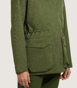 Women'S Technical Lancashire Field Coat In Moss Green*Purdey Clearance