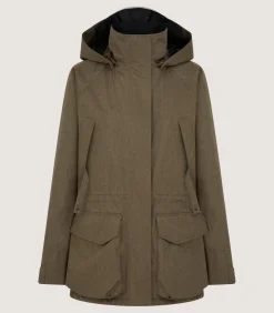 Women'S Technical Lancashire Field Coat In Drab*Purdey Store