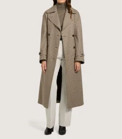 Women'S Walnut Hanover Trench Coat*Purdey Shop