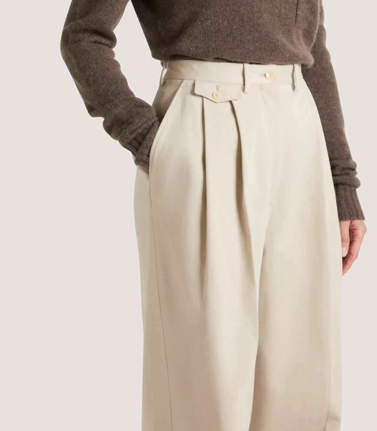 Women'S Wide Leg Trousers*Purdey Cheap